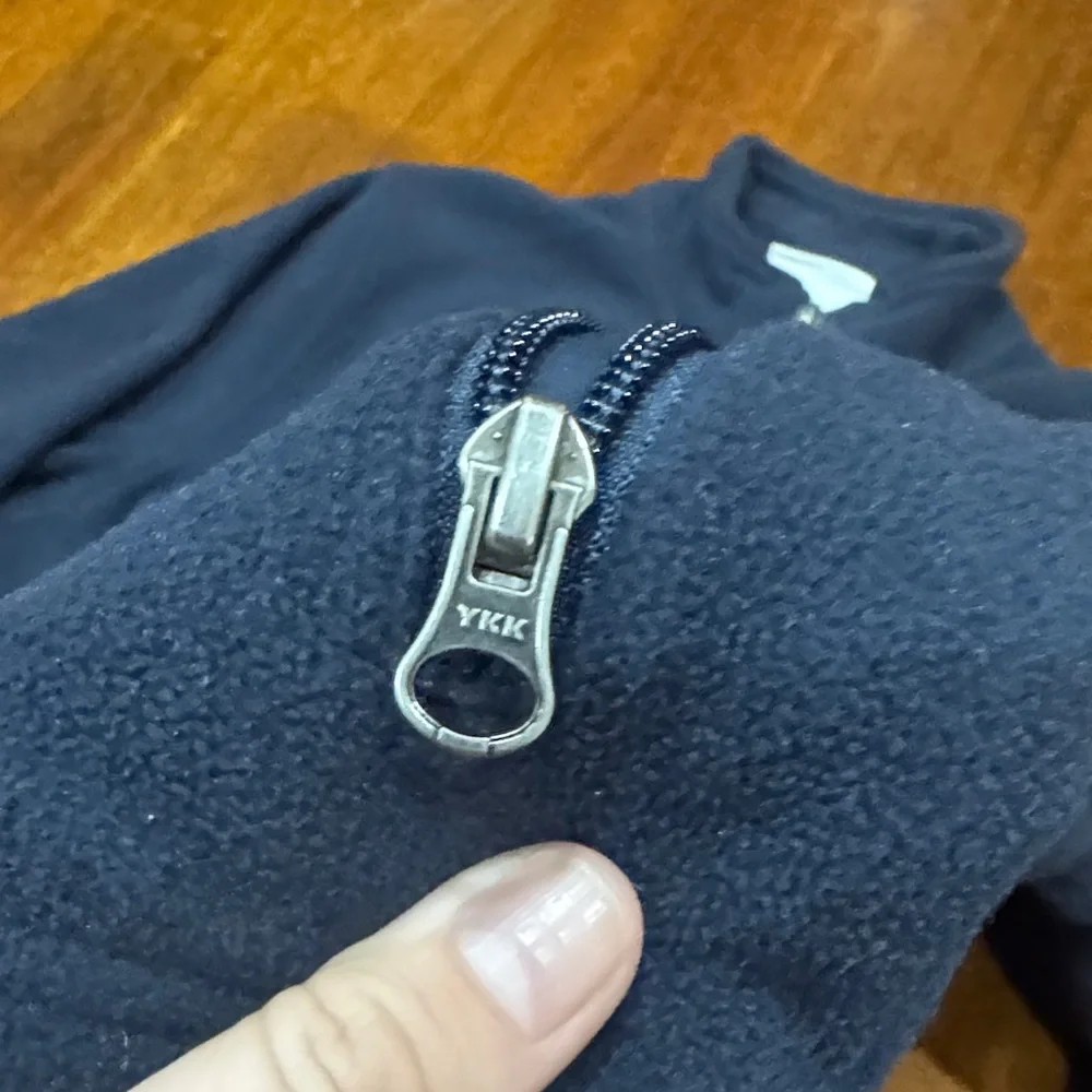 Genuine Merchandise navy zip